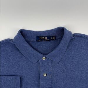 Ralph Lauren Classic Blue Polo Shirt Men’s XL/TG short sleeve